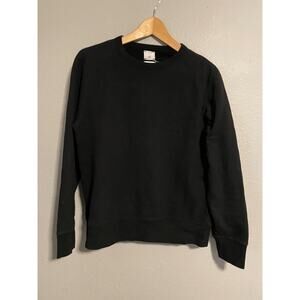 En Noir x Gap Collection Mens Sweatshirt Small Black Crew Neck Casual Athleisure